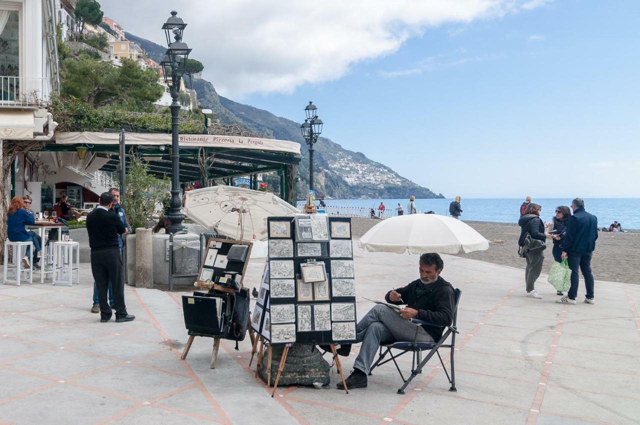Casa Il Capriccio, Spiaggia Grande Positanoヴィラ エクステリア 写真